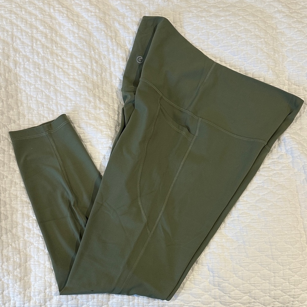 Glowmode Olive Green Women's Leggings